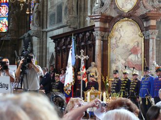 Bécs, Szent István nap a Szent István-székesegyházban (Stephansdom)